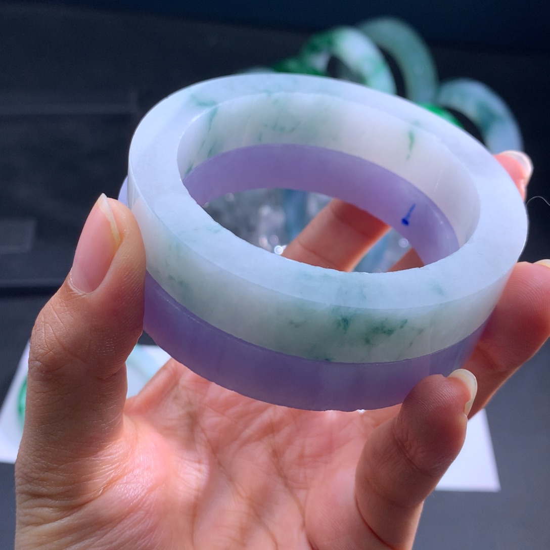 定制翡翠翡翠手镯未镶嵌