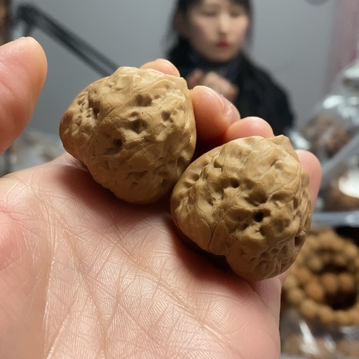 文玩核桃把件36古蝉小众