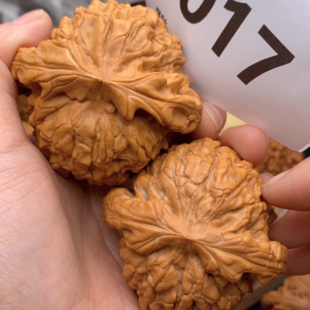 文玩核桃把件017号56全龙鼎