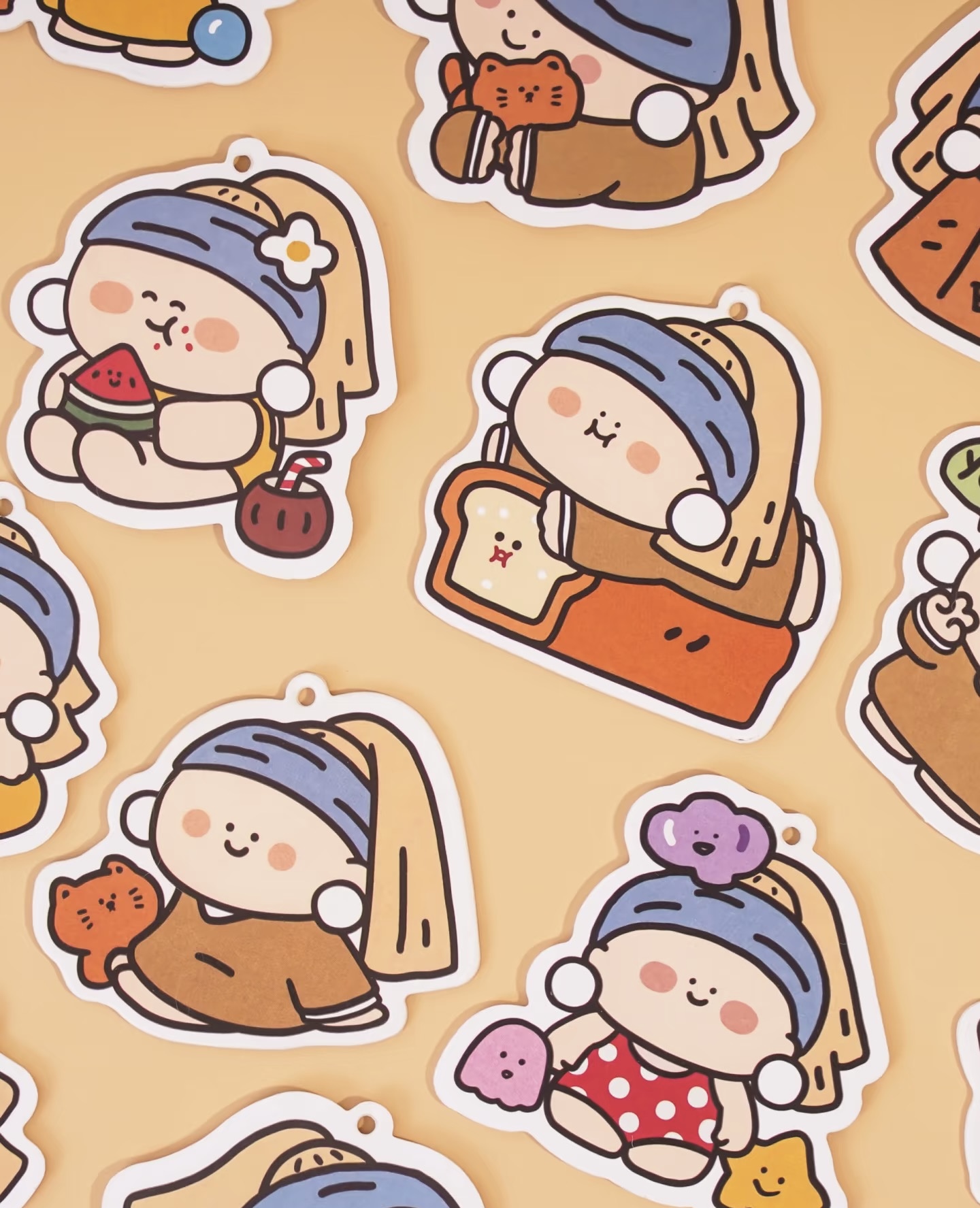 【生日福福】可爱挂饰两件套