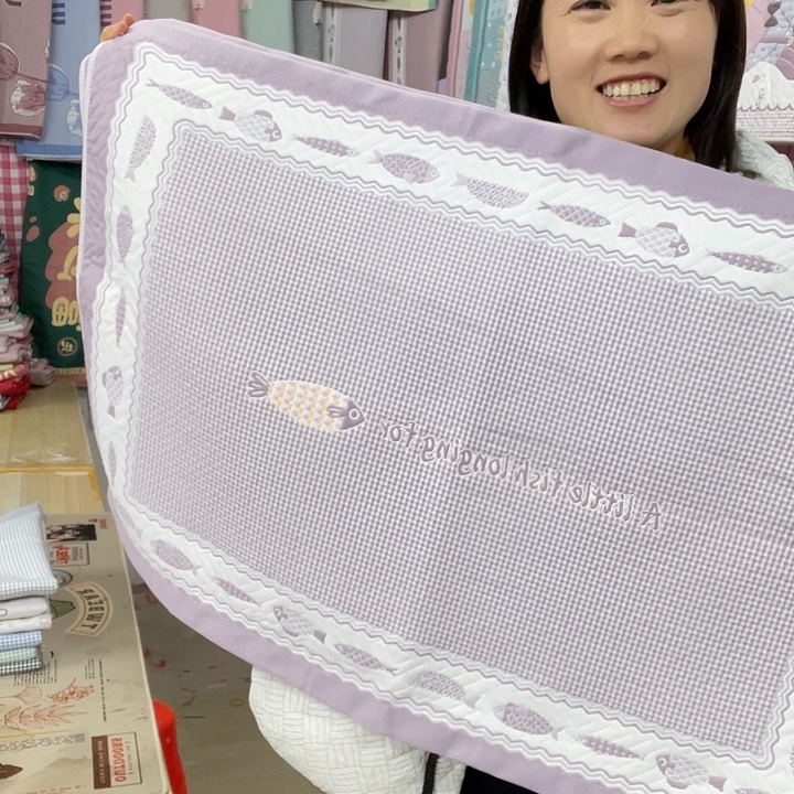 棉特价紫色好多鱼