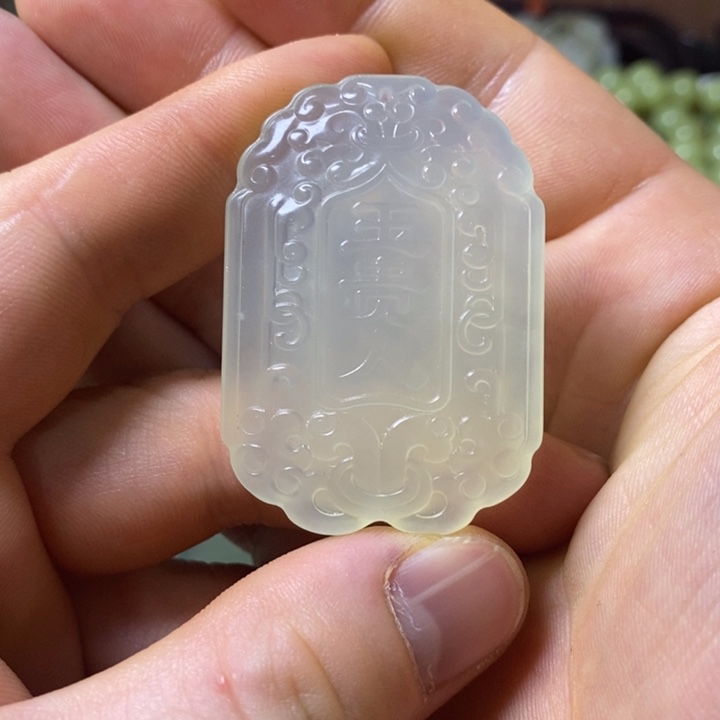 岫玉岫玉颈饰未镶嵌