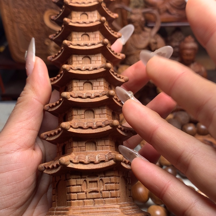 檀香木把件太*松老山檀木