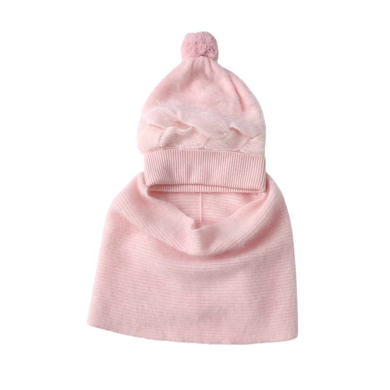 di kangra/德凯佳山羊绒拉毛冬季轻盈保暖护耳围脖帽S23-0988