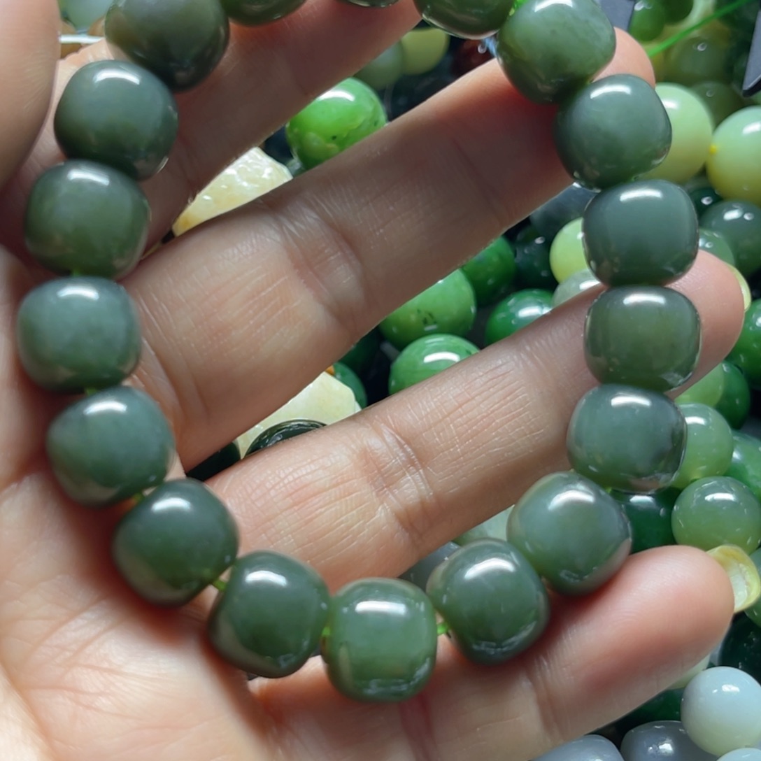 和田玉手链未镶嵌