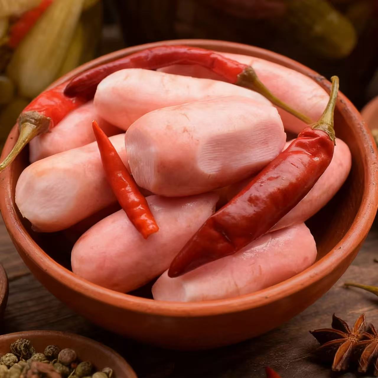 小强代卖四川大巴山泡萝卜