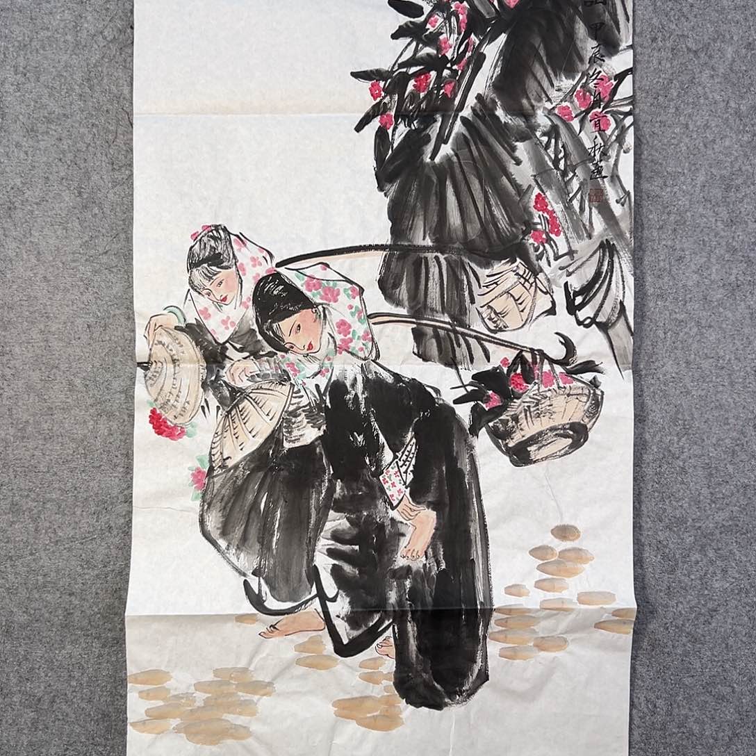 国画259 花鸟在此处飞翔也不太可能