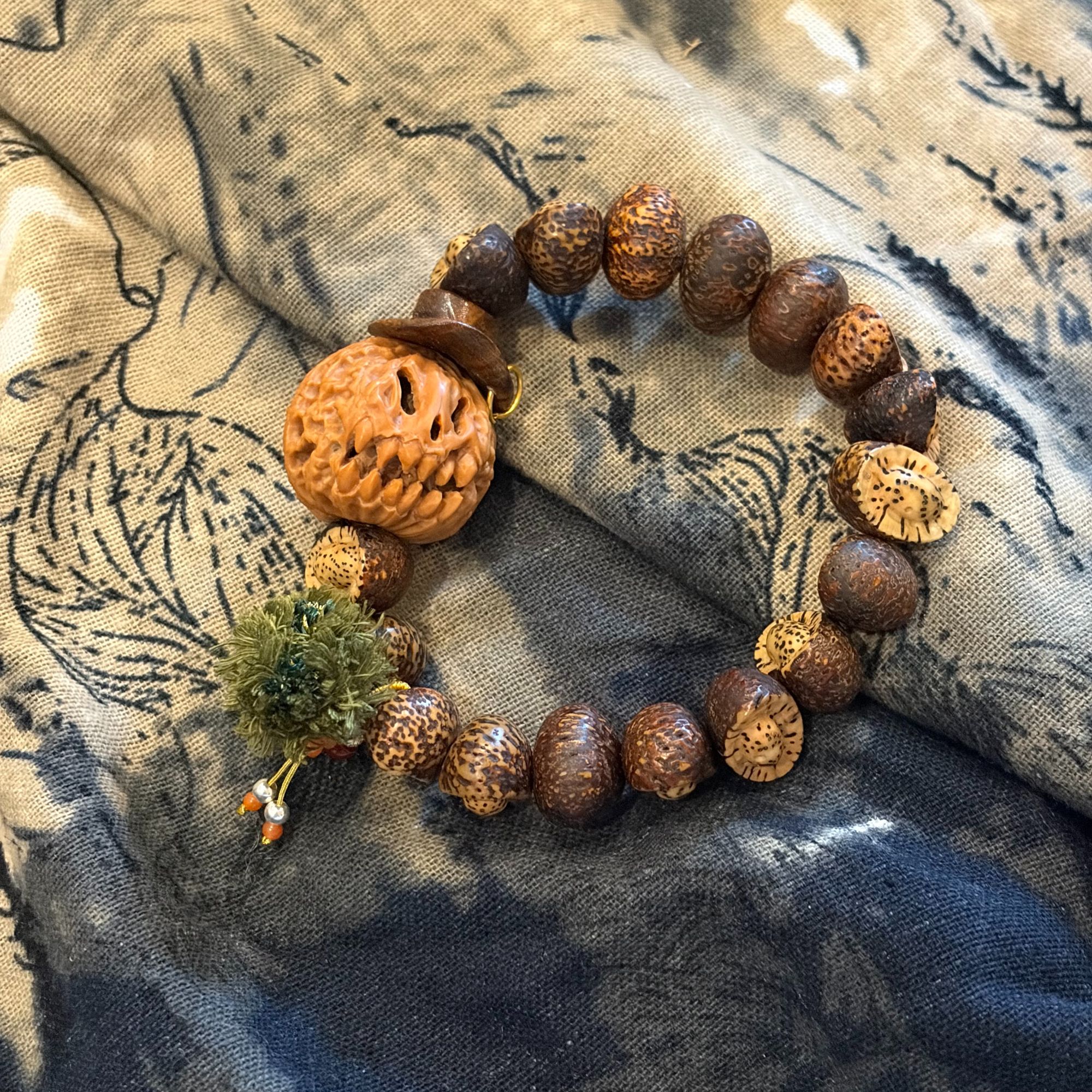 足银木质银制品 肉肉的葫芦 直播链接一物一拍 文玩银饰 