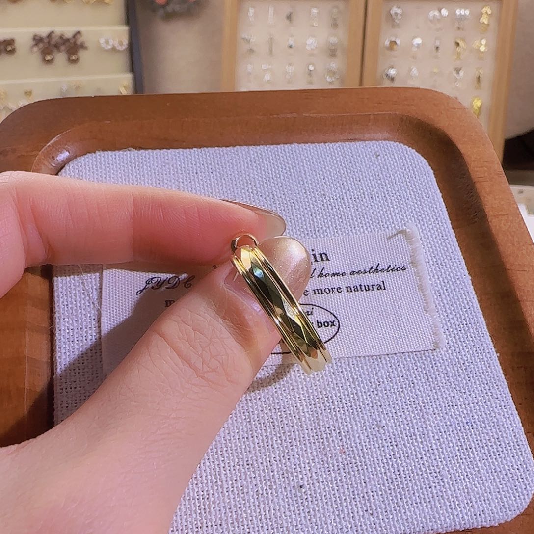 仿珍珠铜合金925银20耳圈