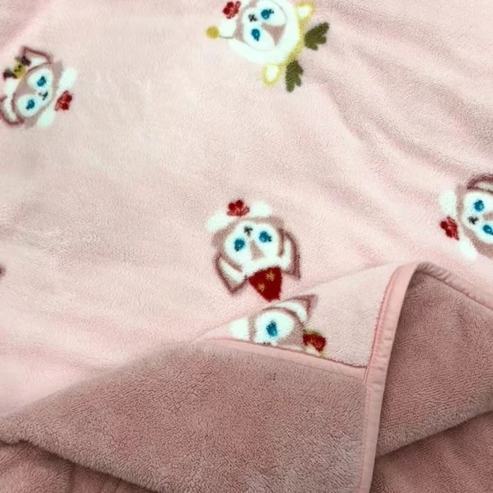  【贝儿被】200*230亲肤柔软可机洗加厚双层家用舒棉绒被子