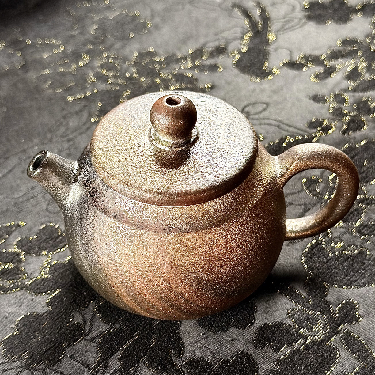 【陶点茶Yun】建水紫陶/千喜柴烧/紫泥/纯柴烧/裸烧/火彩