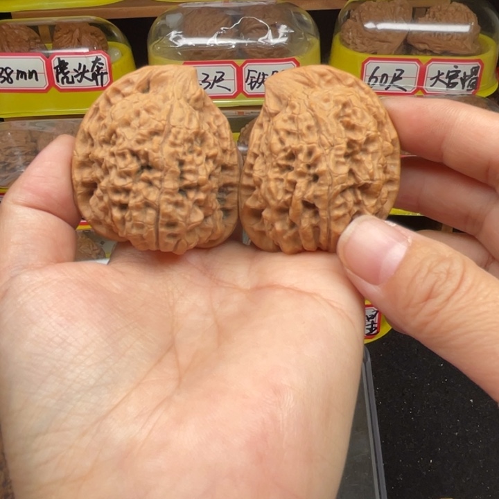 把件文玩核桃3号42尺座山雕官帽异形全品无修