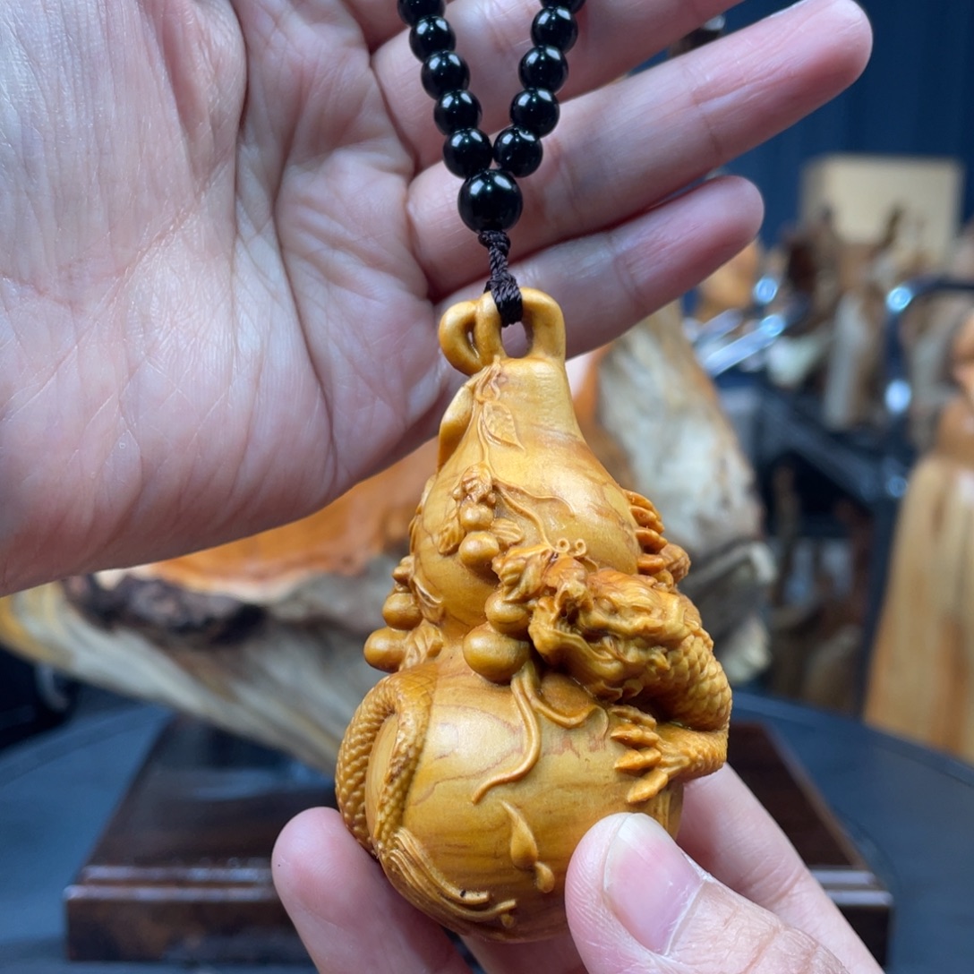 柏木（崖柏）手把件