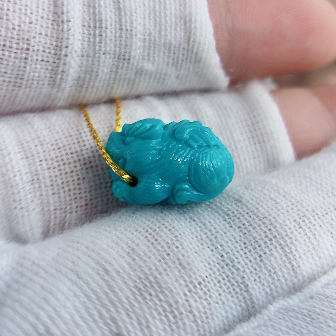 未镶嵌绿松石珠宝奇石