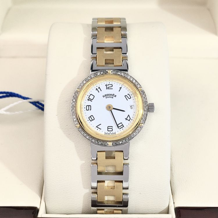 99新 Hermes/爱马仕 爱马仕/表径24/S333250118024//石英表