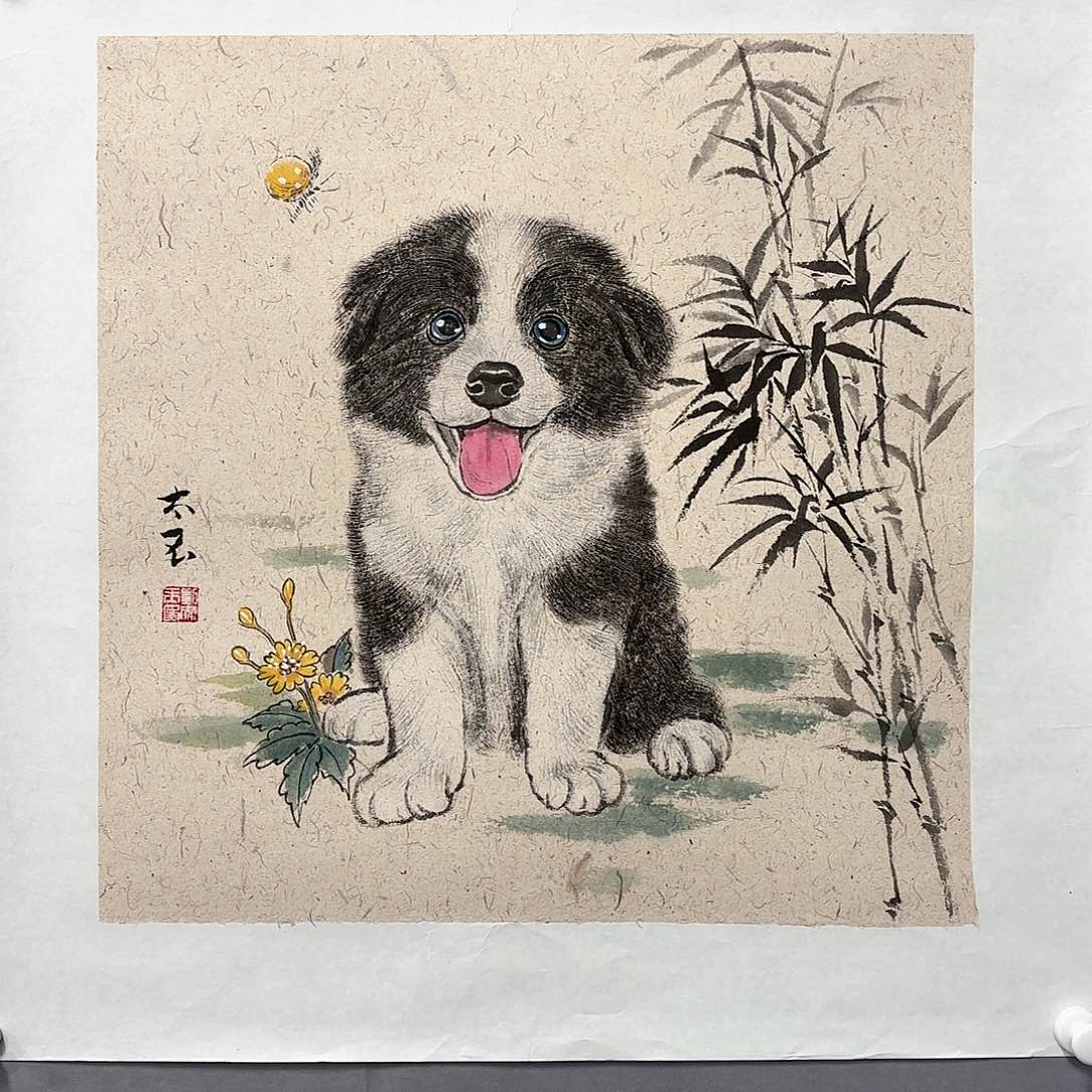 国画国画纯手绘作品请放心去藏