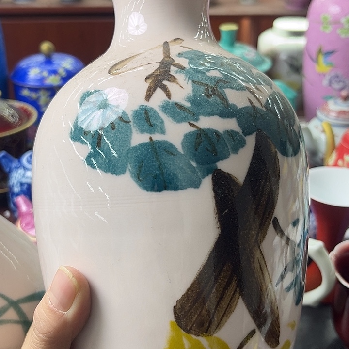 摆件景德镇陶瓷老厂瓷110