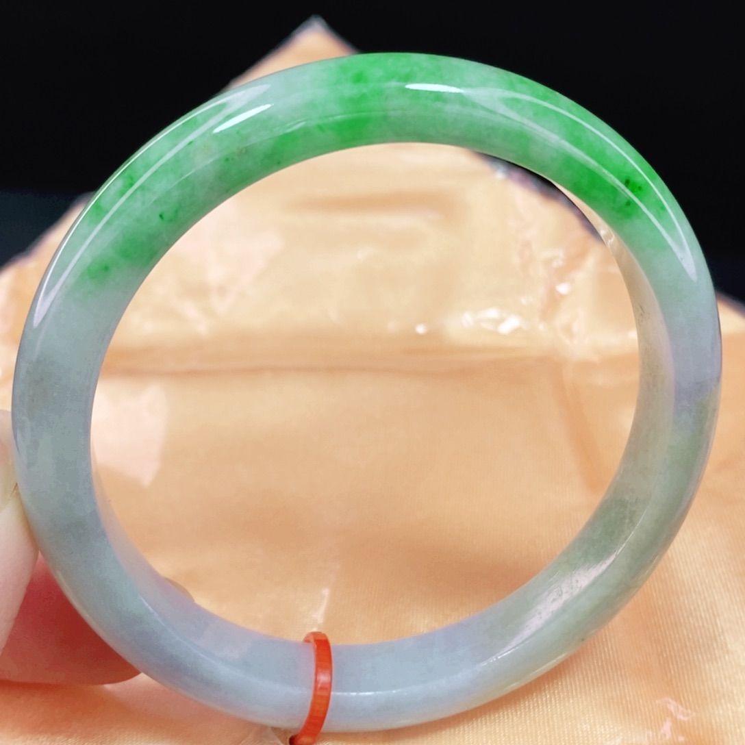 未镶嵌手镯翡翠57.3正圈