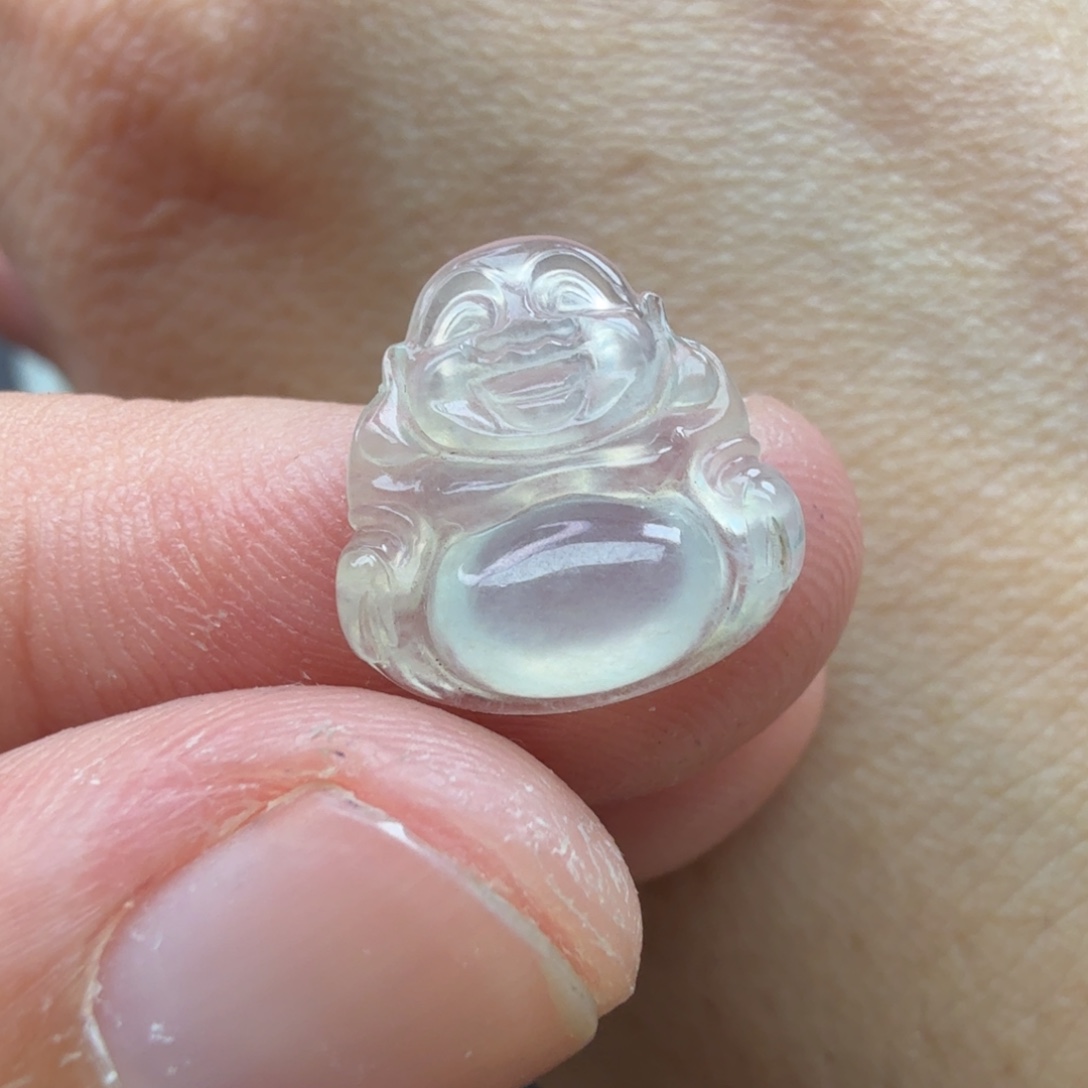 翡翠18K金镶嵌颈饰67