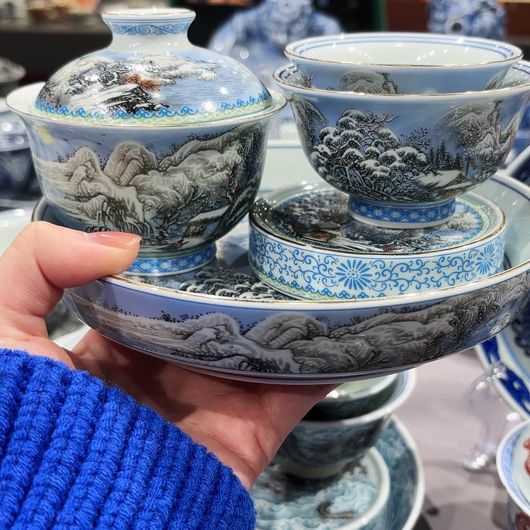 瓷片景德镇瓷器艺术