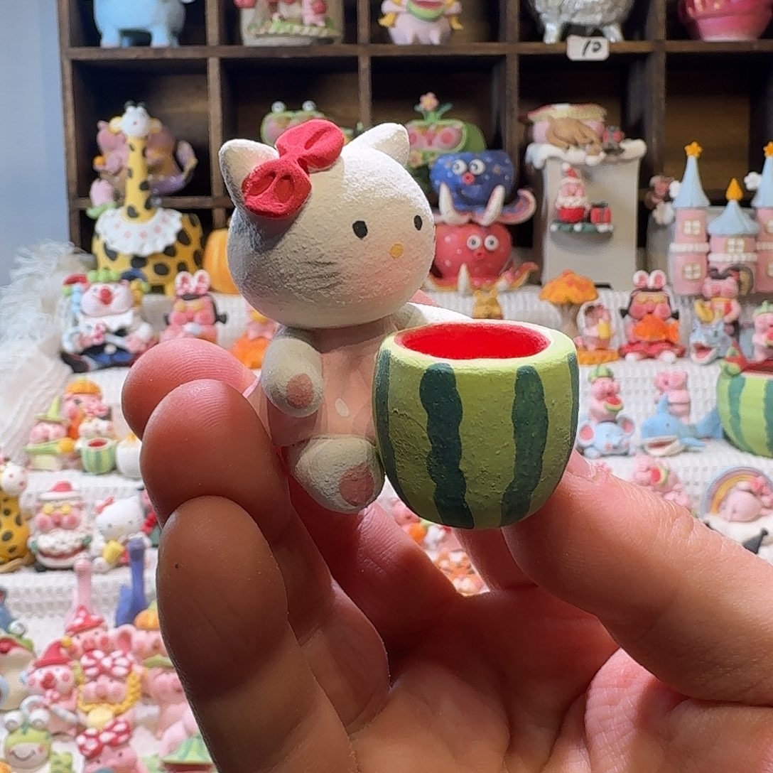 厂家直销手工花盆摆件