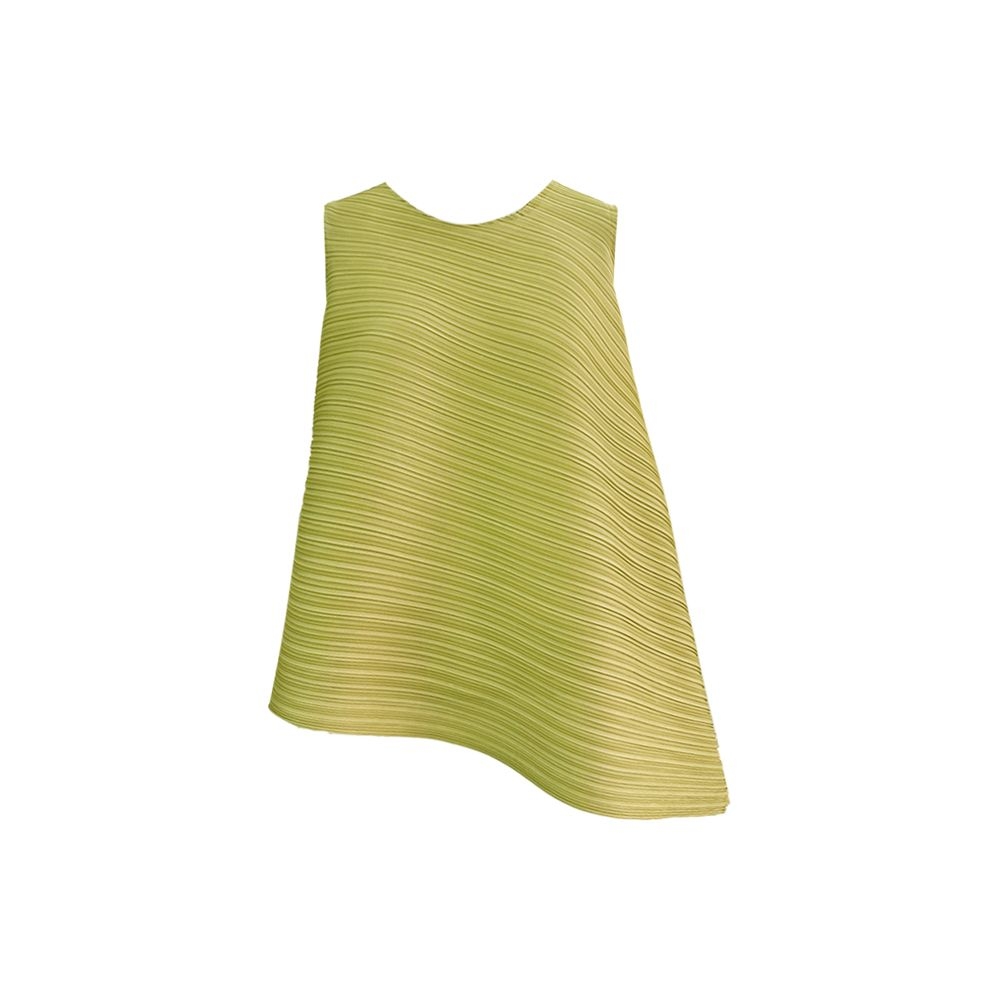 【荟老师严选】82525无袖斜角抖抖上衣