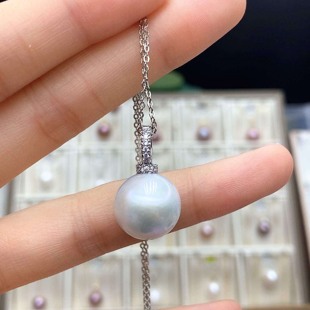 淡水珍珠颈饰合金