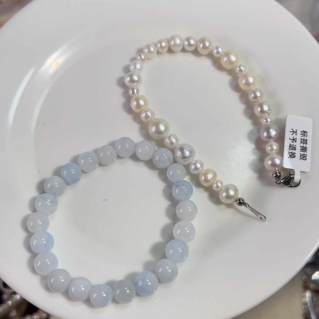 淡水珍珠钛钢天然淡水珍珠