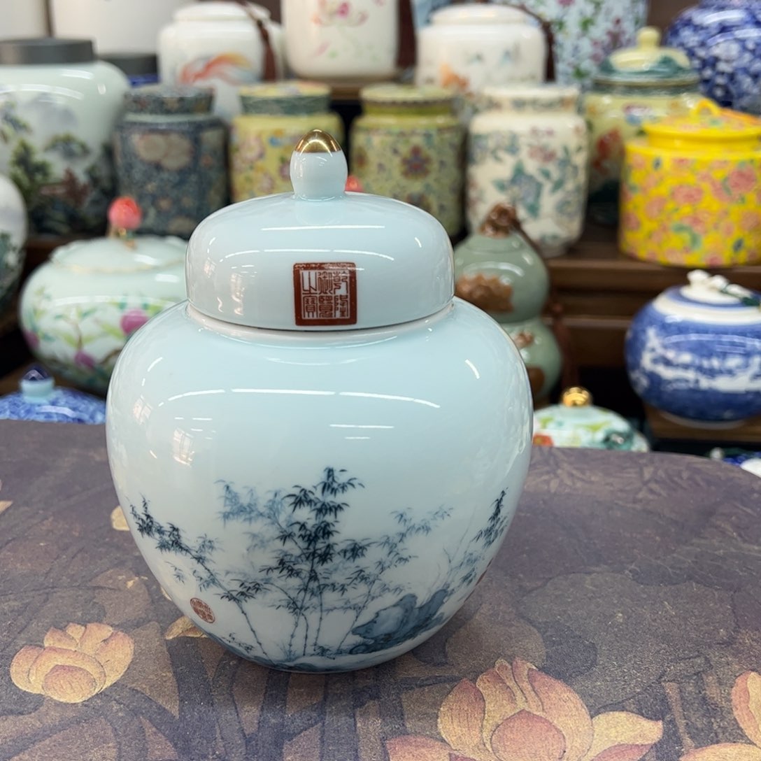 高端款家用茶叶罐