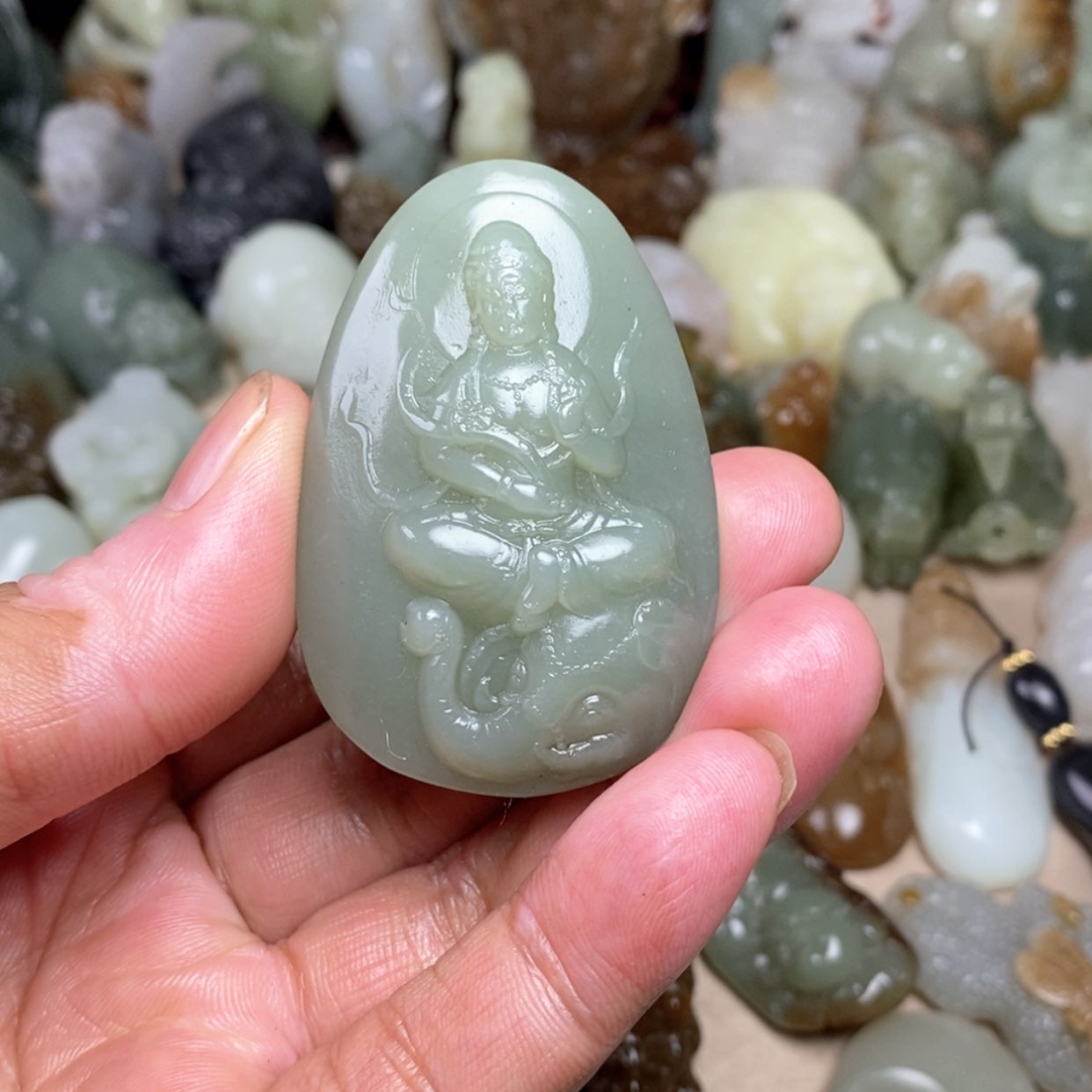 【闪购商品】和田玉挂件未镶嵌