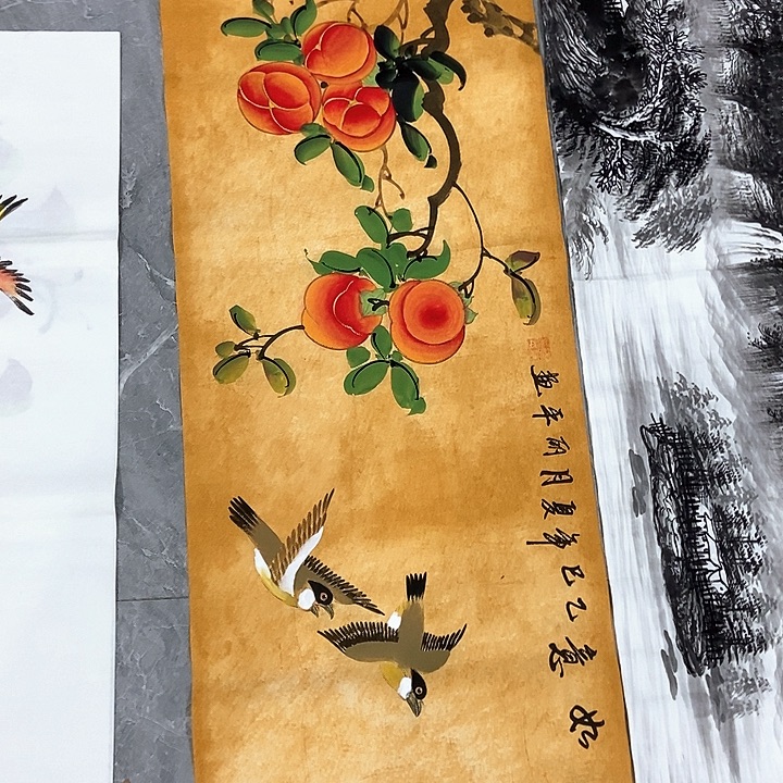 小周画廊的直播间