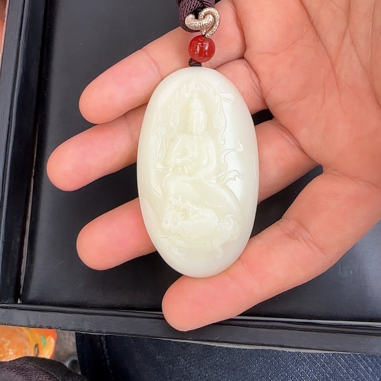 【闪购商品】和田玉未镶嵌颈饰观音吊坠