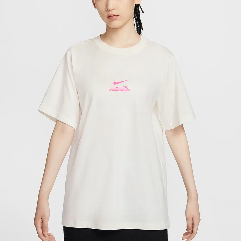NIKE/耐克女子新款简约透气百搭休闲运动印花短袖T恤 HM4625133