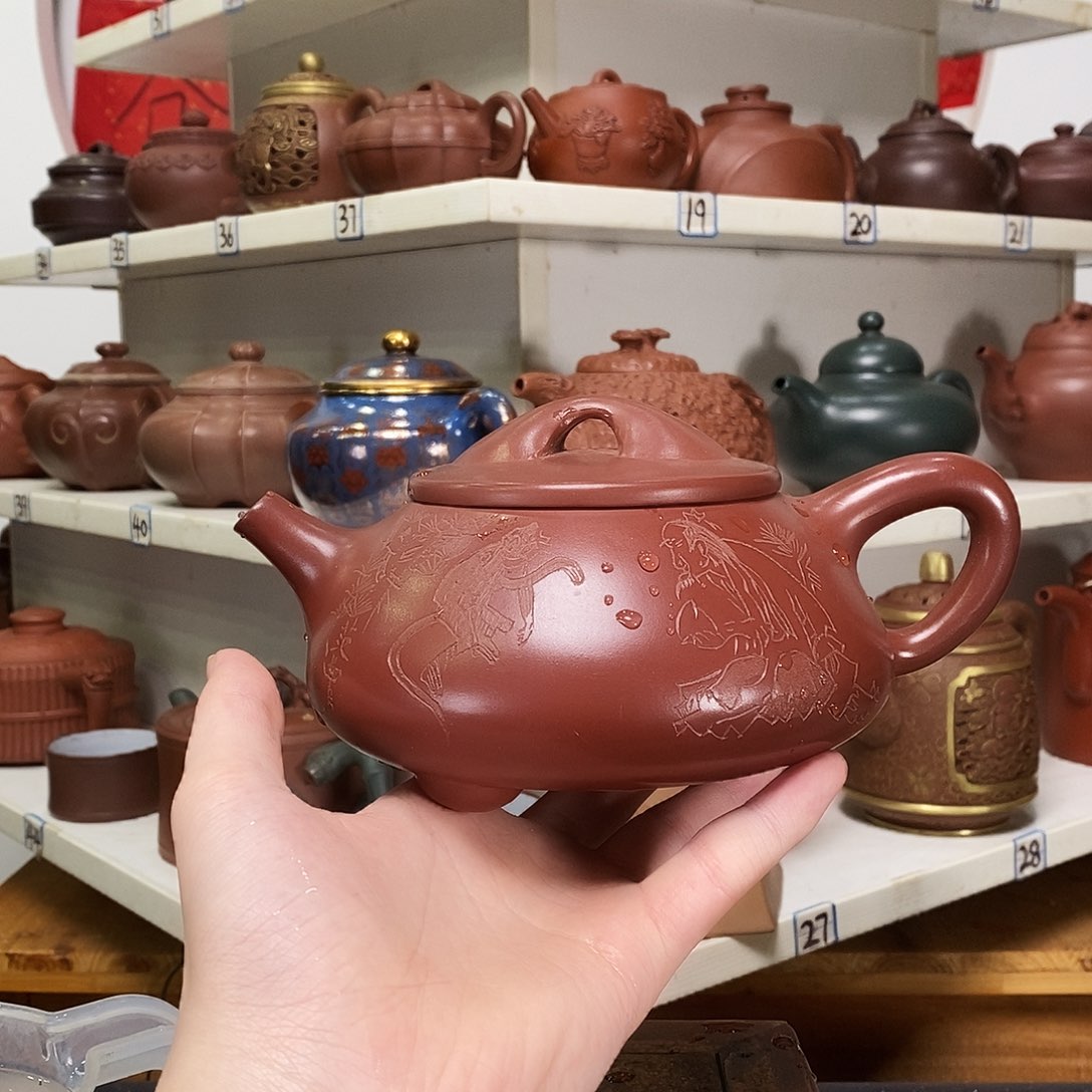 紫砂茶壶全手工制作