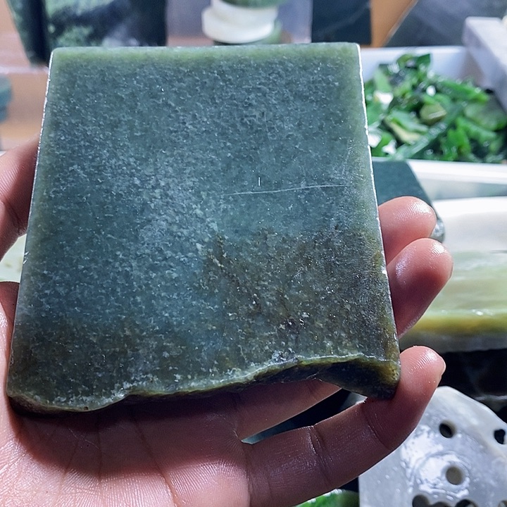 和田玉（糖玉）珠宝半成品未镶嵌香*妹