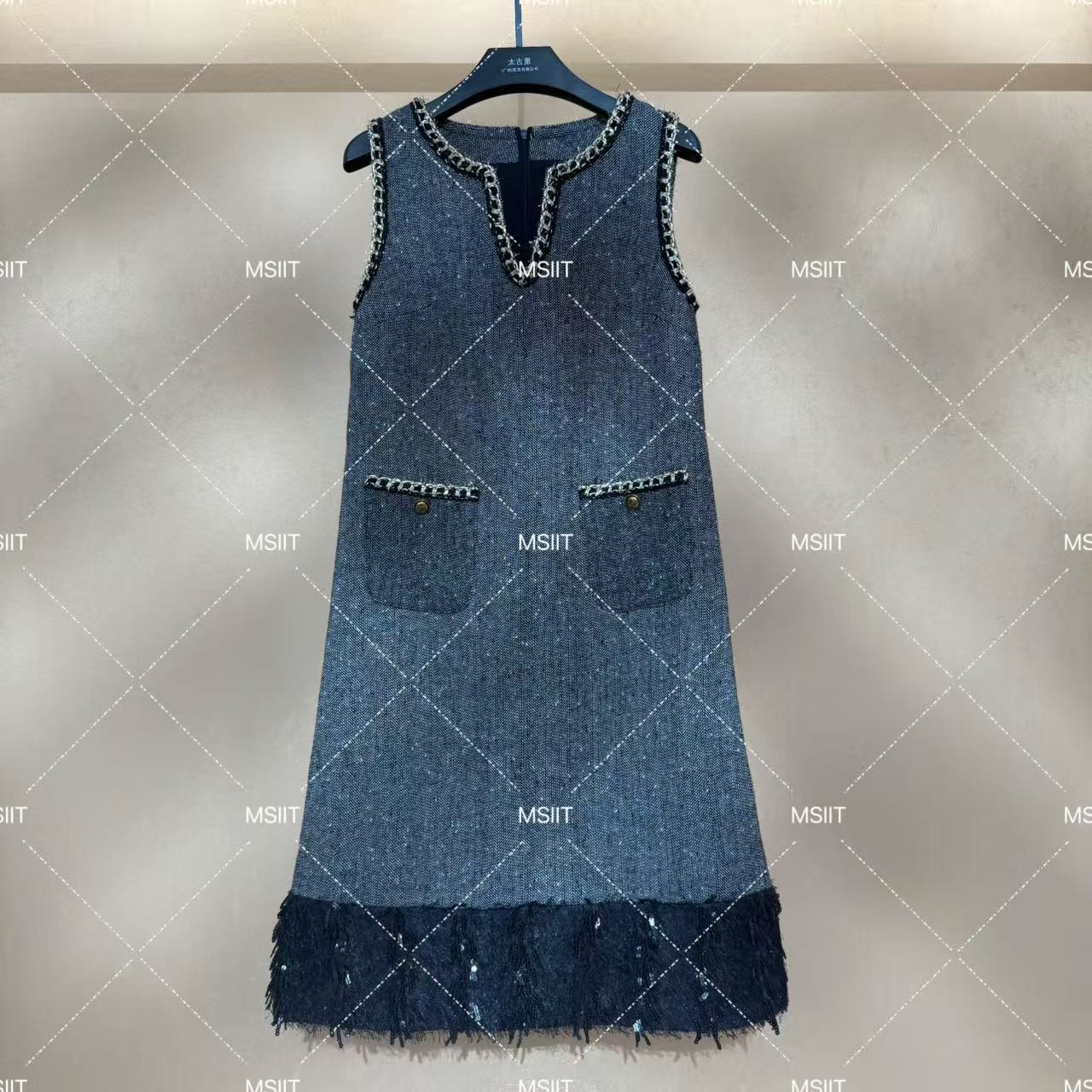 香风秋季新款显瘦国风复古时尚气质宽松连衣裙WX-A1144