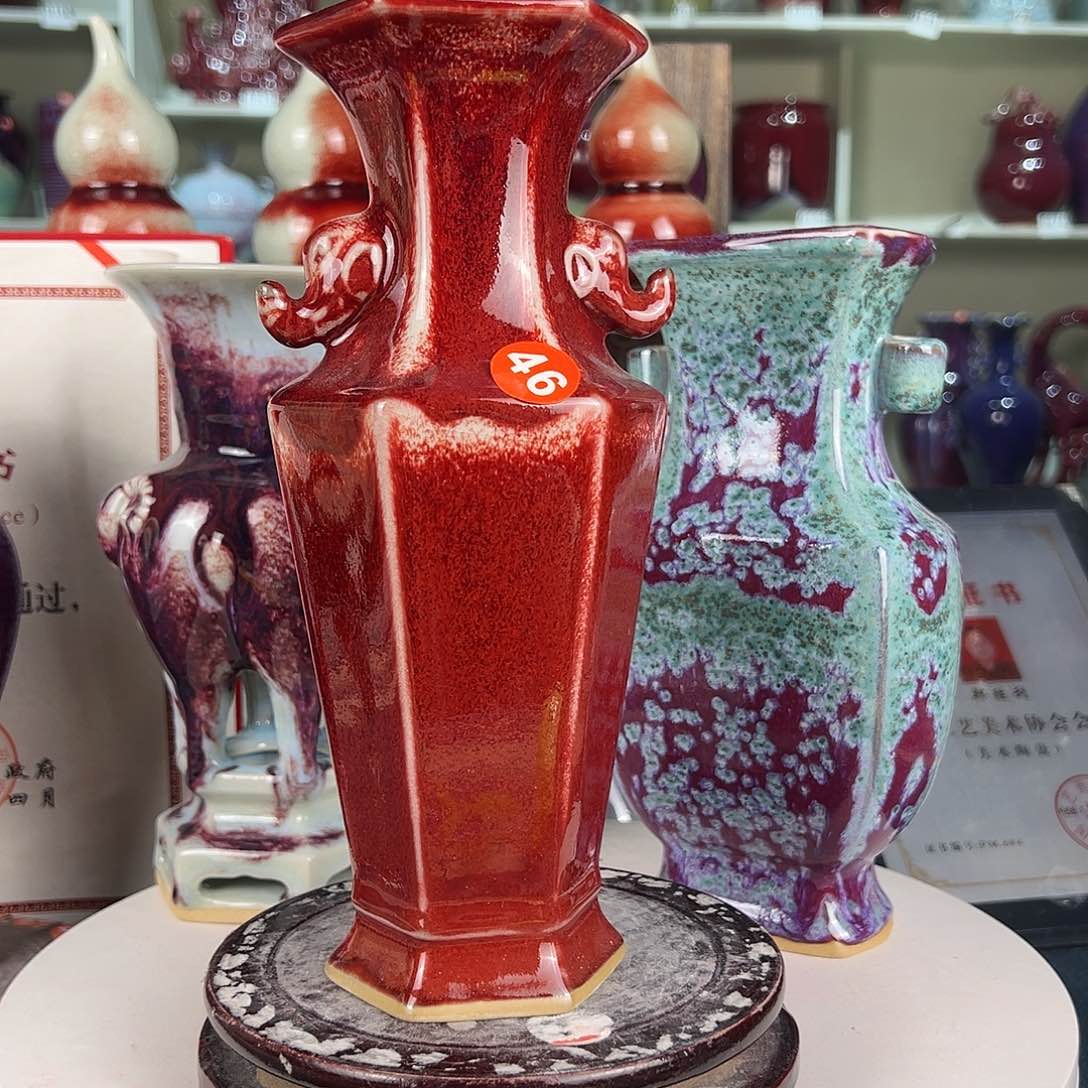 摆件郑家钧窑摆件