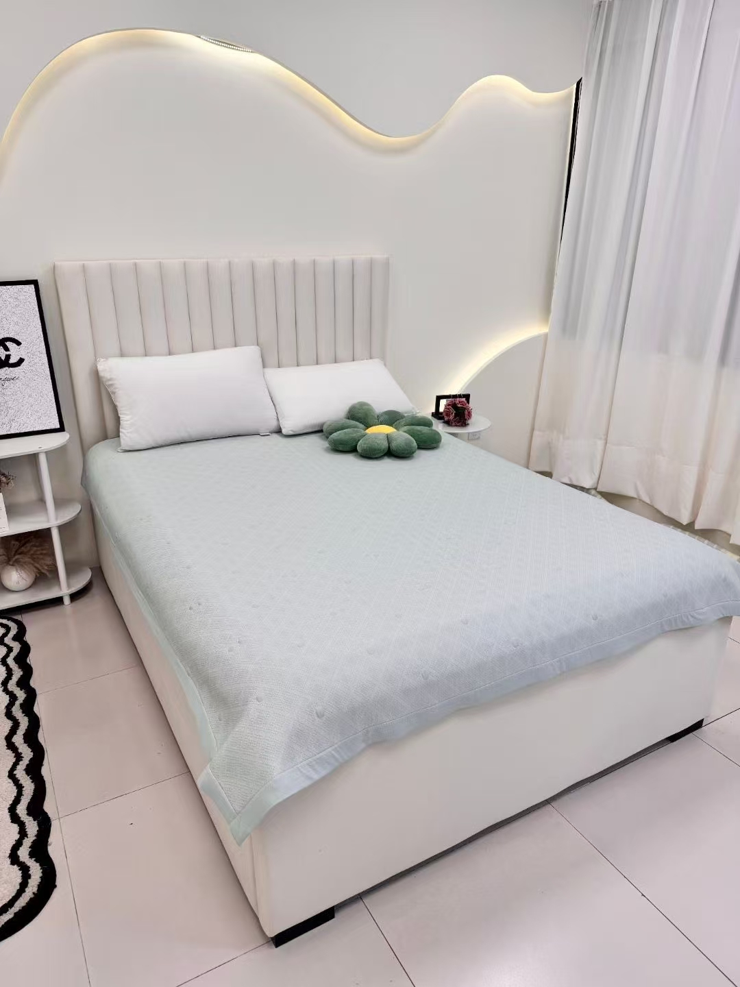 (绣)樱桃凉豆豆凉席