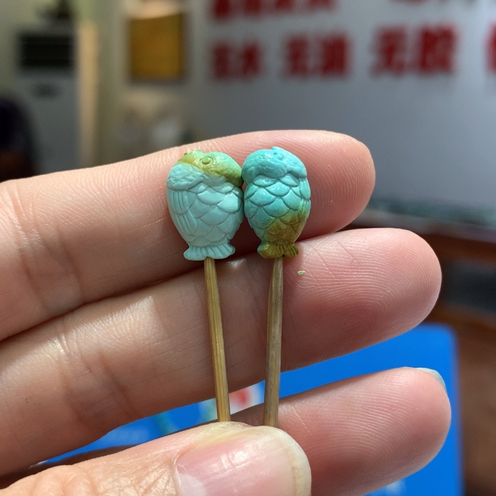 绿松石配饰未镶嵌