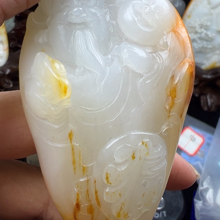 和田玉挂件未镶嵌