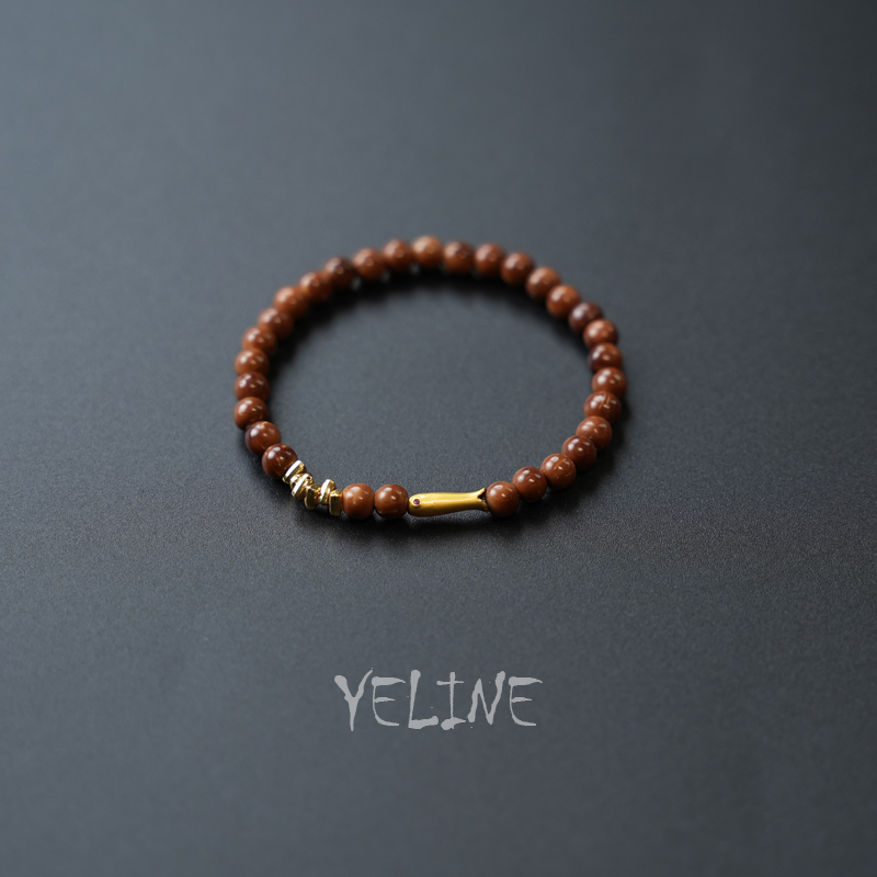 奕禾林 库克0.6小鱼配饰手串