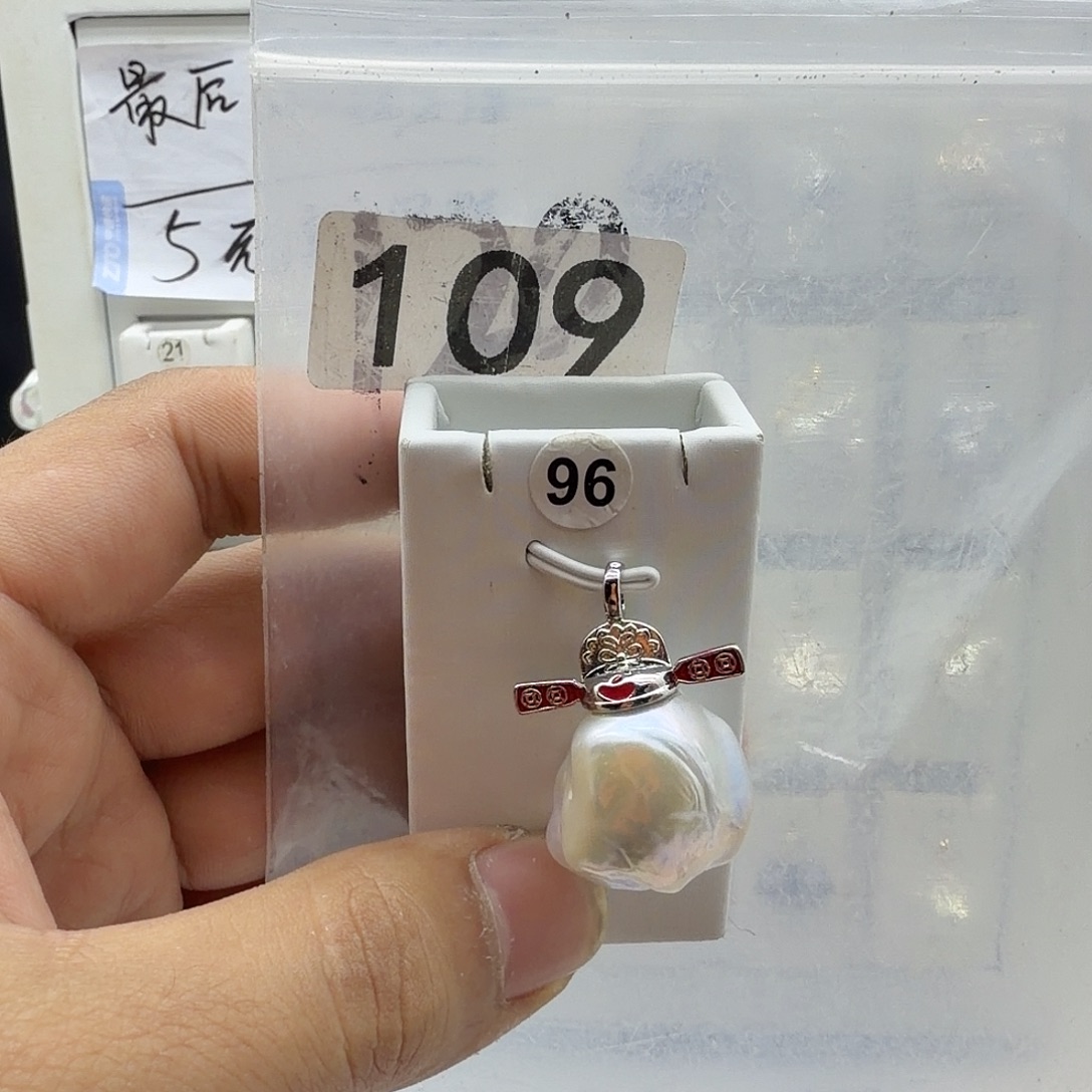 颈饰淡水珍珠合金