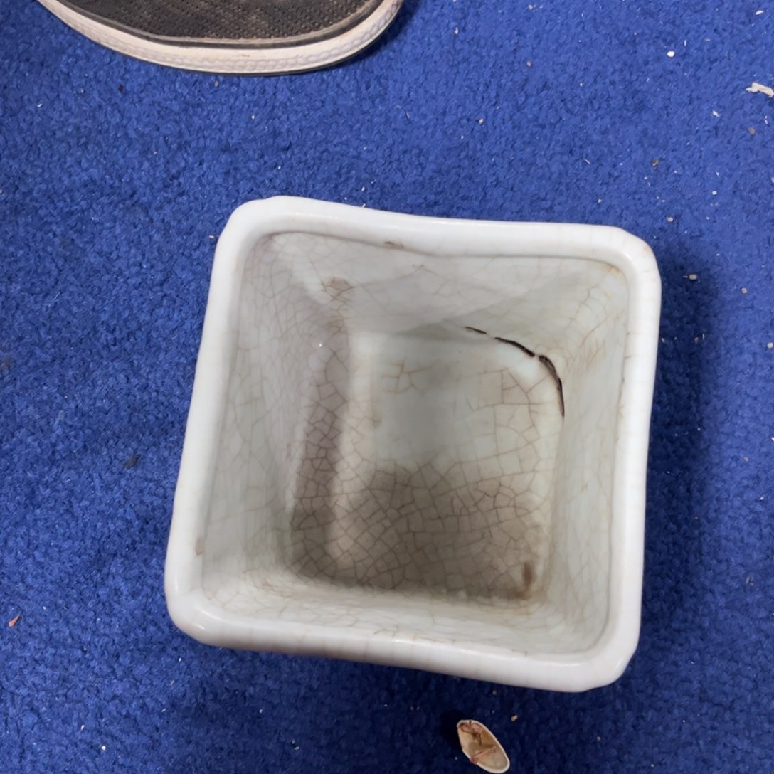 陶龙泉官窑破瓷双耳炉