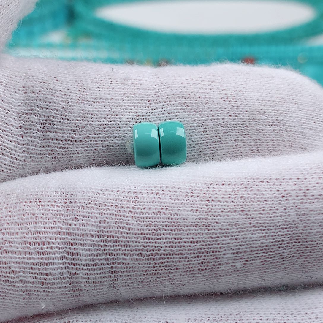 绿松石未镶嵌药片6.7mm