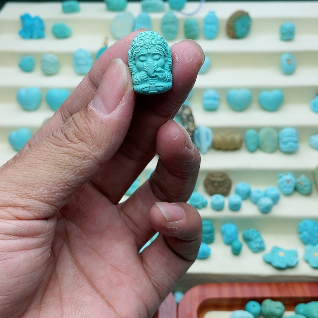 绿松石珠宝奇石未镶嵌?**?