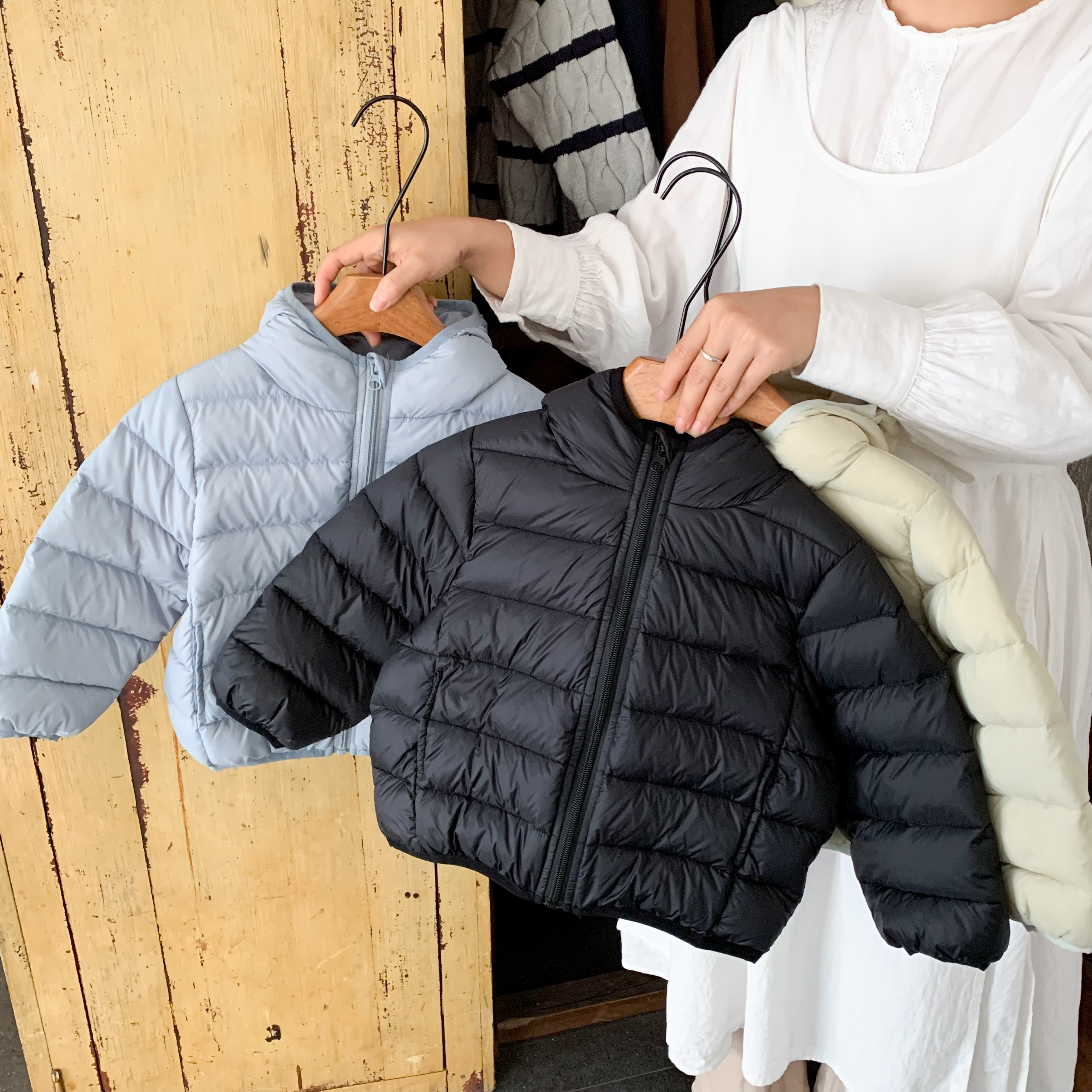 【D800-哈密瓜】童装男童冬款新款中小童套装裤子外套单件版