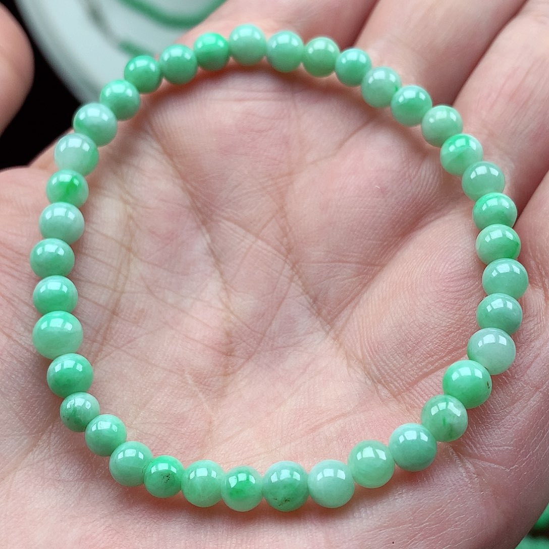 未镶嵌手链翡翠翡翠