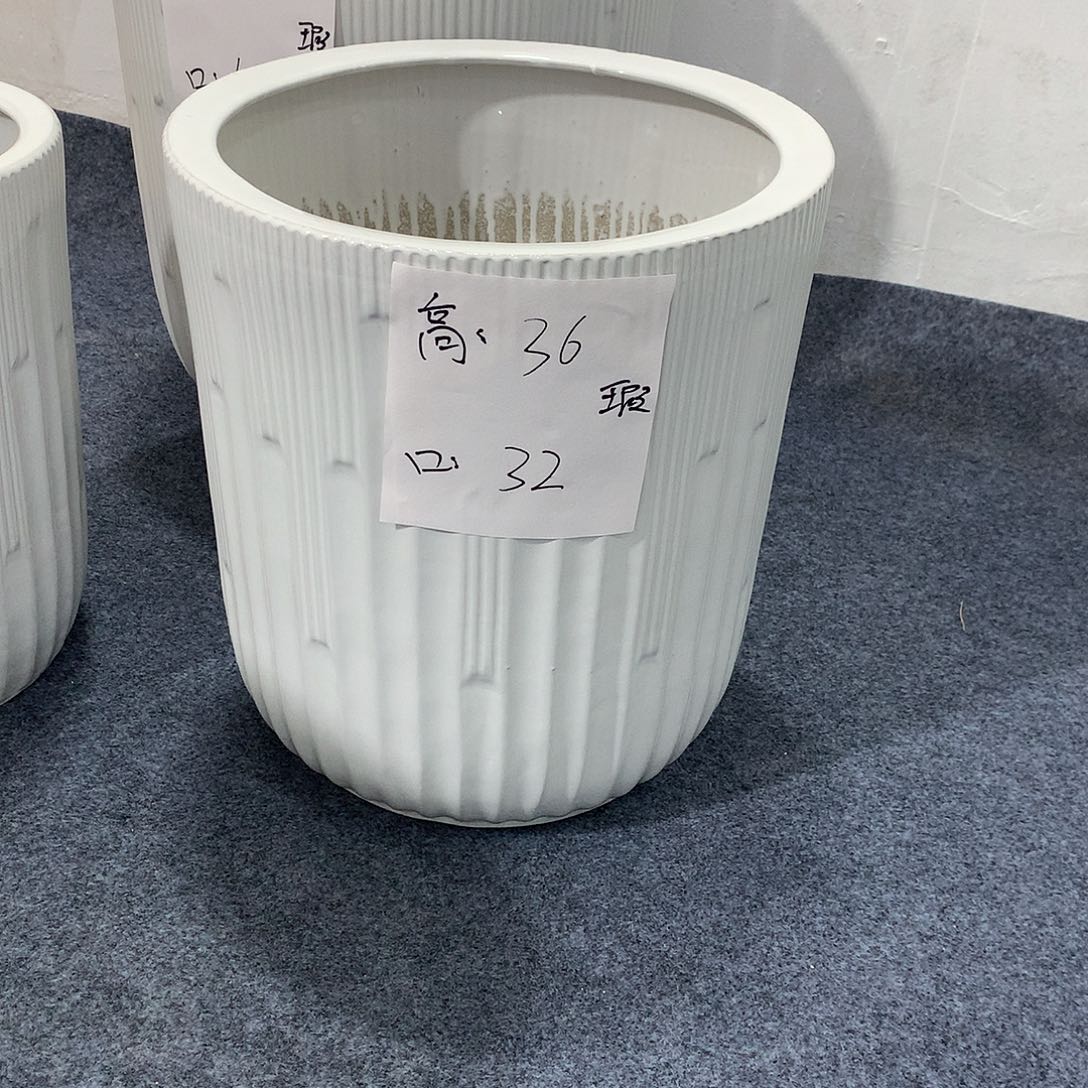 高温陶瓷花盆微瑕