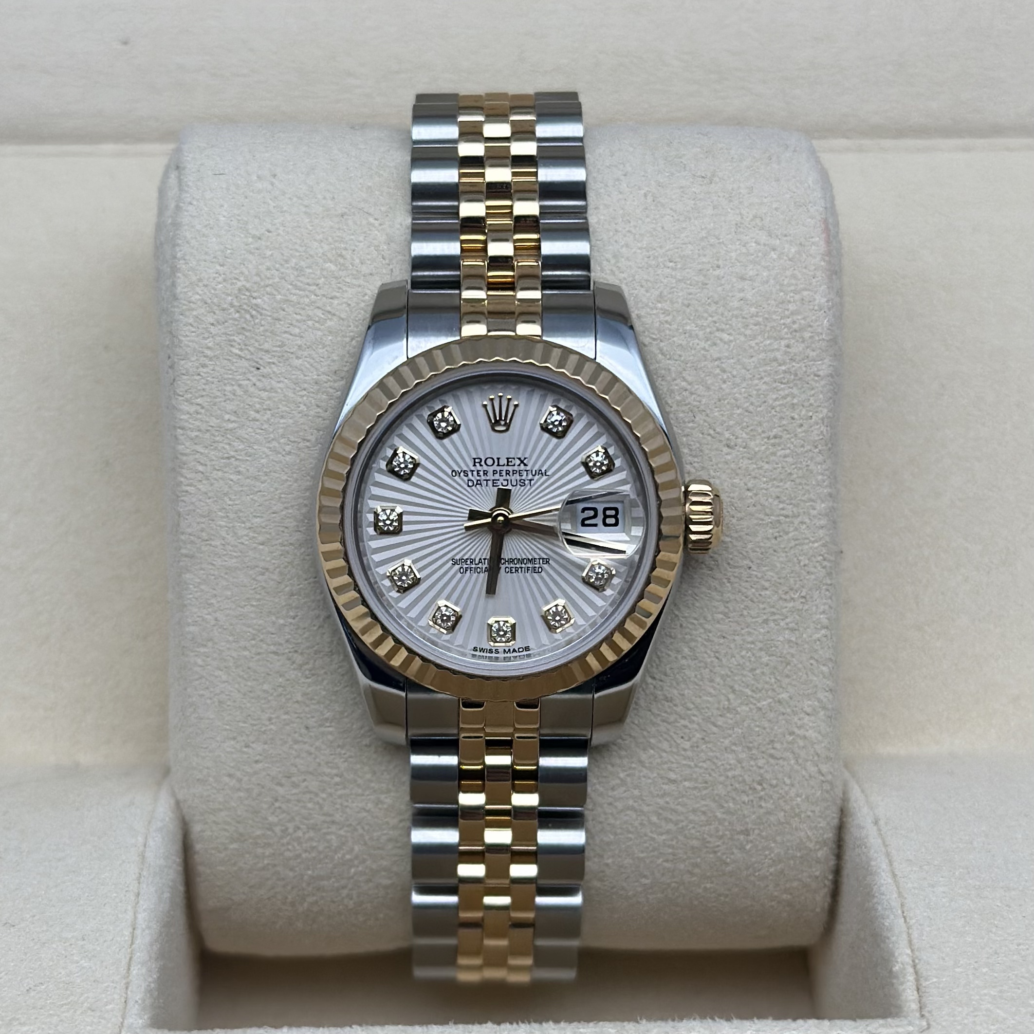 99新 Rolex/劳力士 日志/179173/26mm/2018-9-8全套