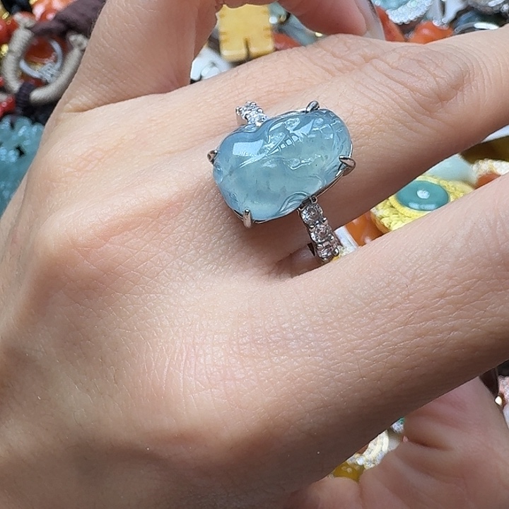 翡翠未镶嵌项链翡翠